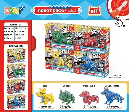 Single Small Assembled Dog Sealed Box