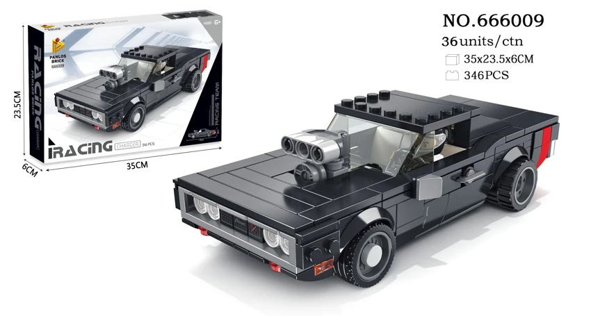 8-Grid Race Track Dodge War Horse