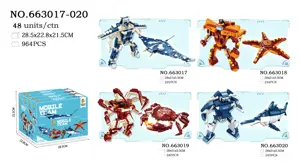 2 Transform into Marine Animals (Manta Ray, Crab, Starfish, Sailfish)