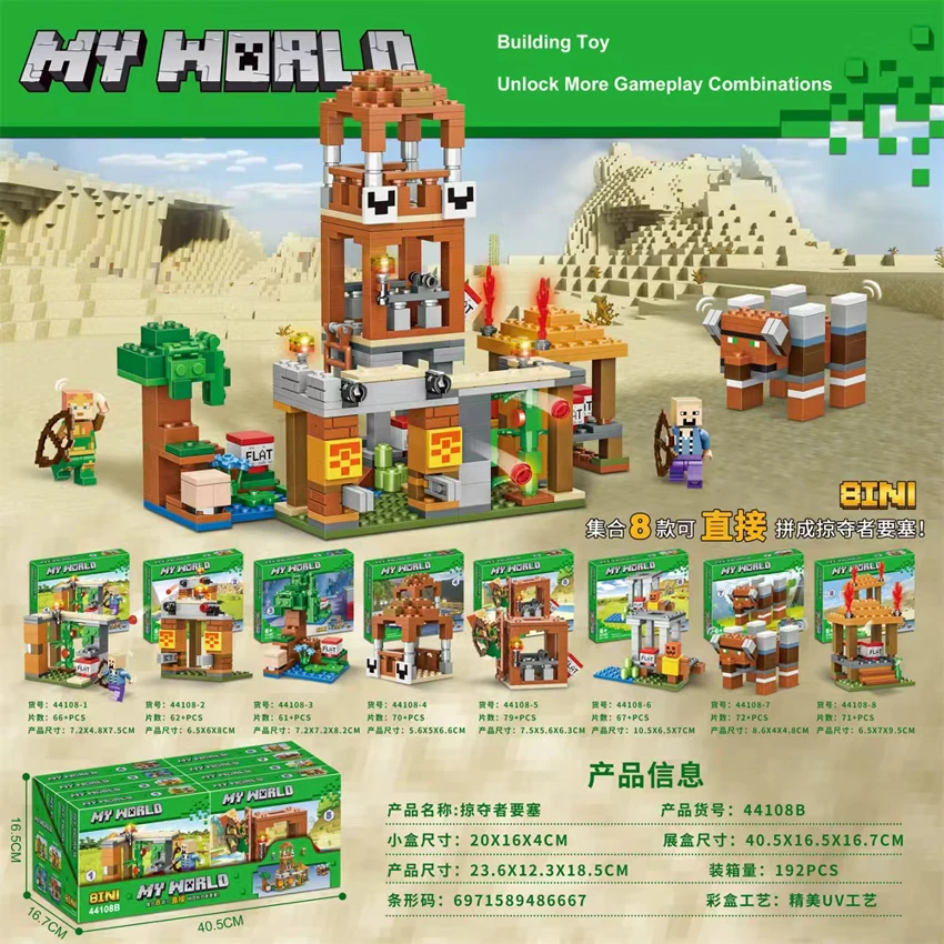 Minecraft Raider Fortress