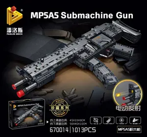 Flying Tiger Team MP5 Building Block Submachine Gun