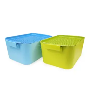 Building block bucket
