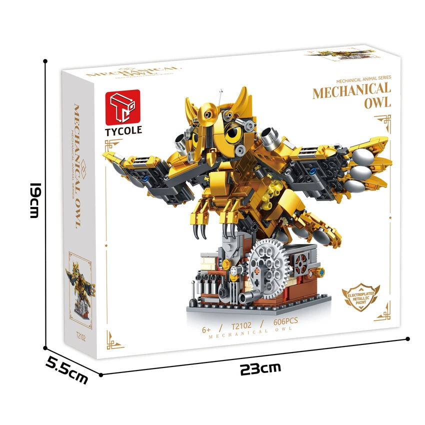 Mechanical Owl (Electroplated Edition)