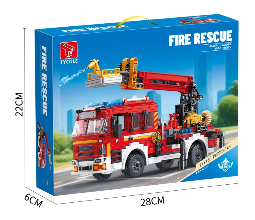 Ladder fire truck