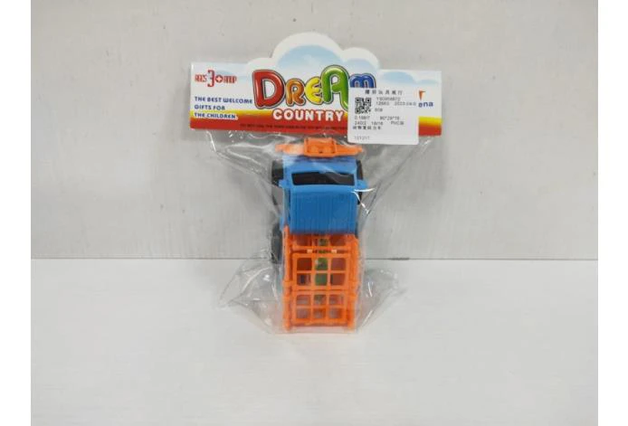 PVC Bag Animal Cage Pullback Car