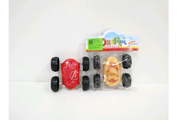 Double-Sided Double-Inertia Iron Man Four-Wheel Drive Car
