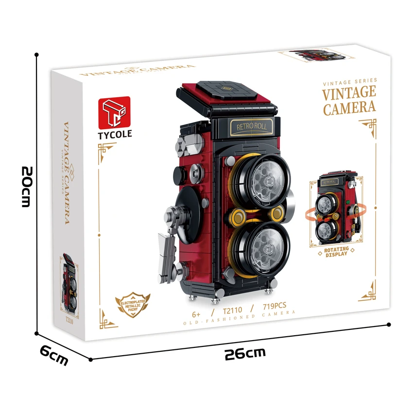 Retro Camera (Electroplated Edition)