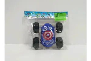 Double-sided dual-inertia Captain America 4WD car