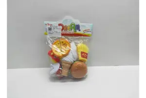 PVC Card Head Bag Hamburger Cut Fun