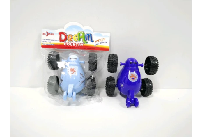 PVC Card Header Bag Space Stunt Car (Black Wheel)