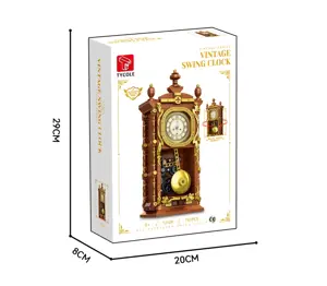 Retro Swing Clock (Electroplated Edition)