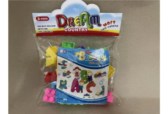 25-piece card head bag building blocks