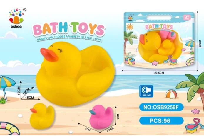 Water Play Bathroom PVC Duck Water Play Set