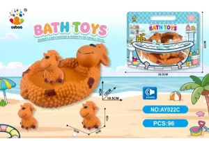 Water Play Bathroom PVC Sheep Parent-Child Set