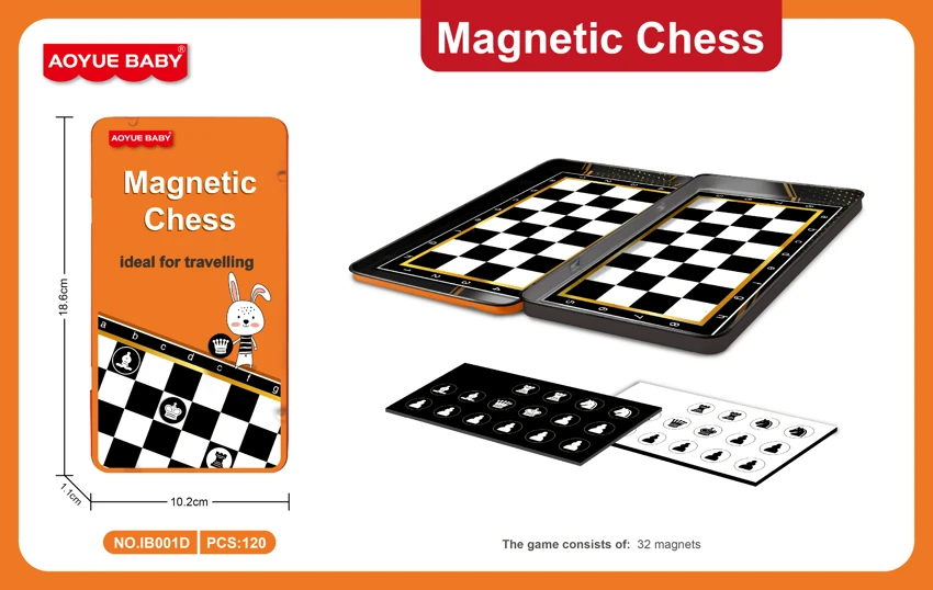 International Chess (Magnetic Iron Box)