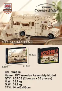 DIY Wooden Assembled RV