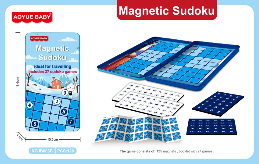 Sudoku (Magnetic Iron Box)