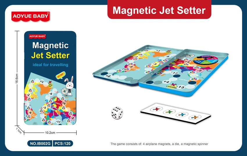 Around the World (Magnetic Iron Box)