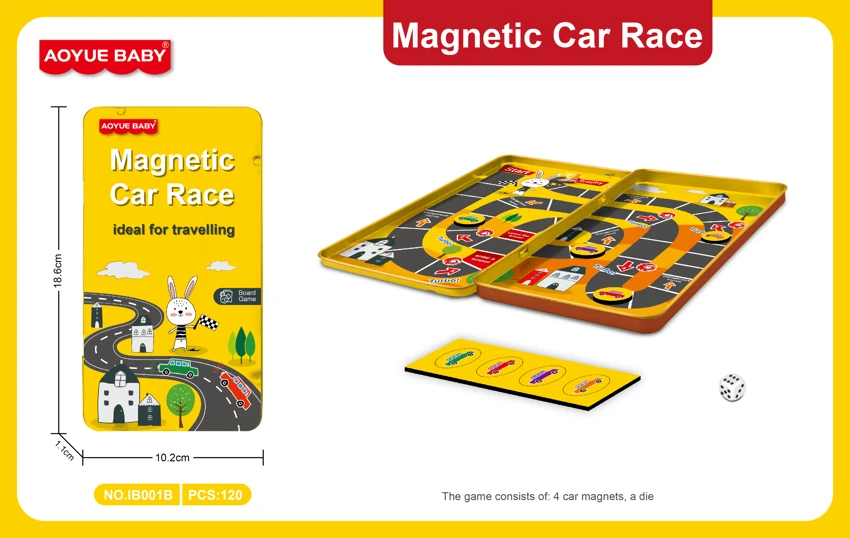 Racing Chess (Magnetic Iron Box)