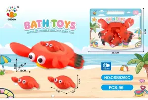 Water Play Bathroom PVC Crab Set