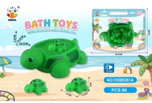 Water Play Bathroom PVC Turtle Set