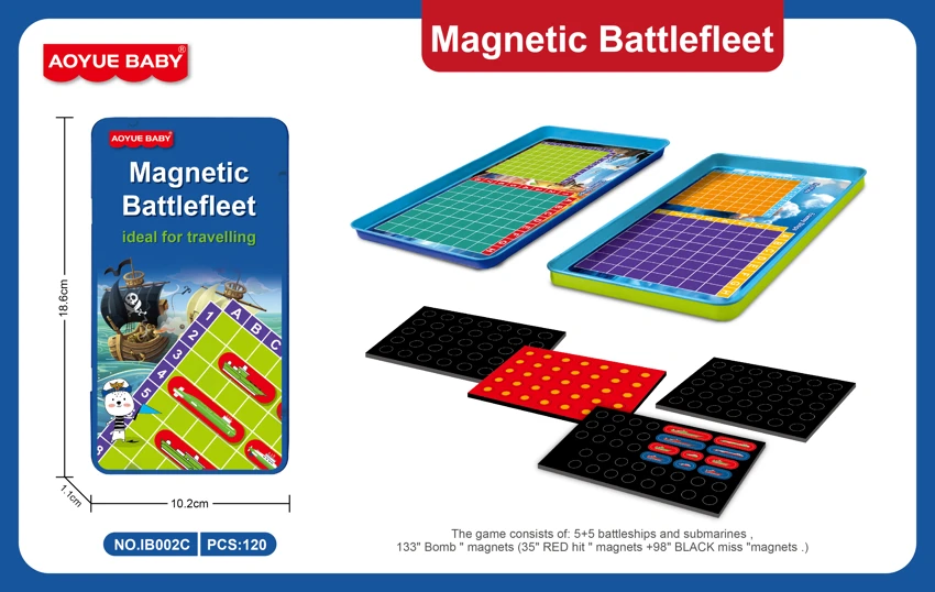 Battleship Chess (Magnetic Iron Box)