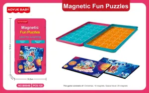 Cartoon Puzzle (Magnetic Iron Box)