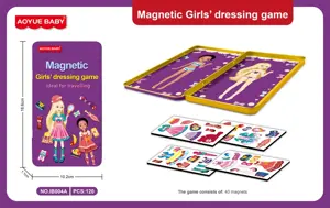 Cute Girl Dress-Up (Magnetic Iron Box)
