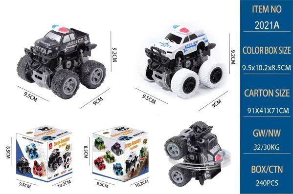 Police car inertia car