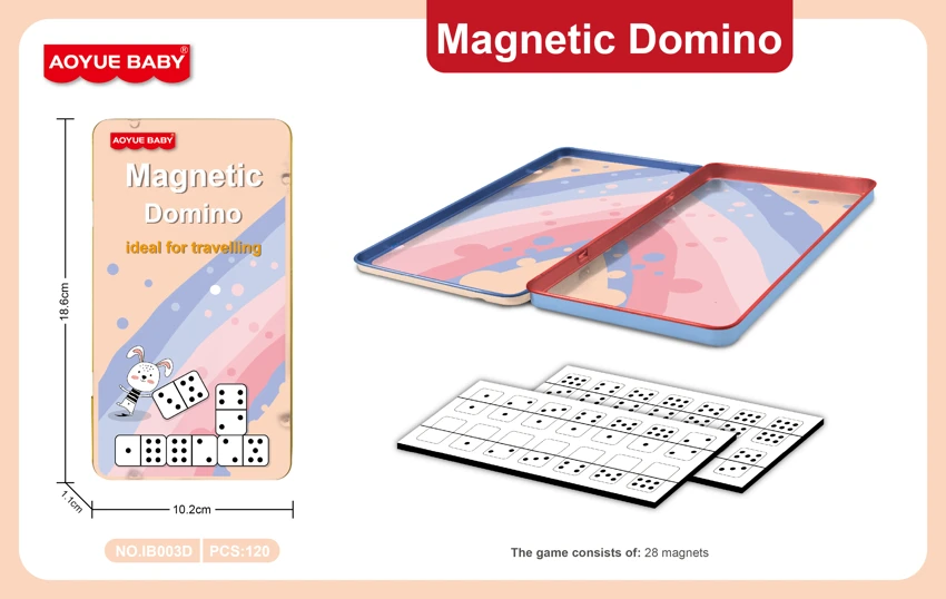 Dominoes (Magnetic Iron Box)