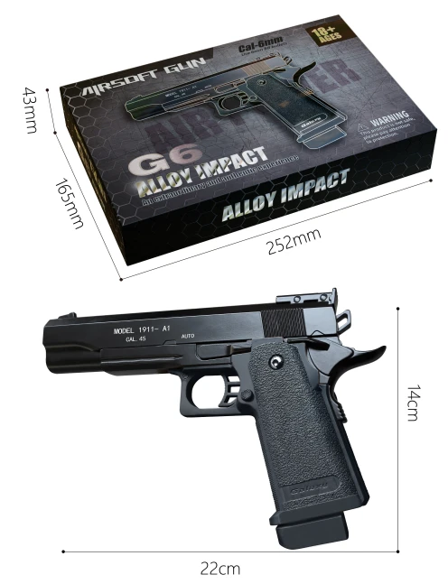 Science and education model toy gun