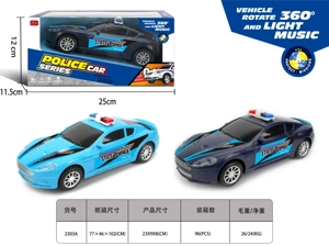 Light and music electric omnidirectional Martin police car