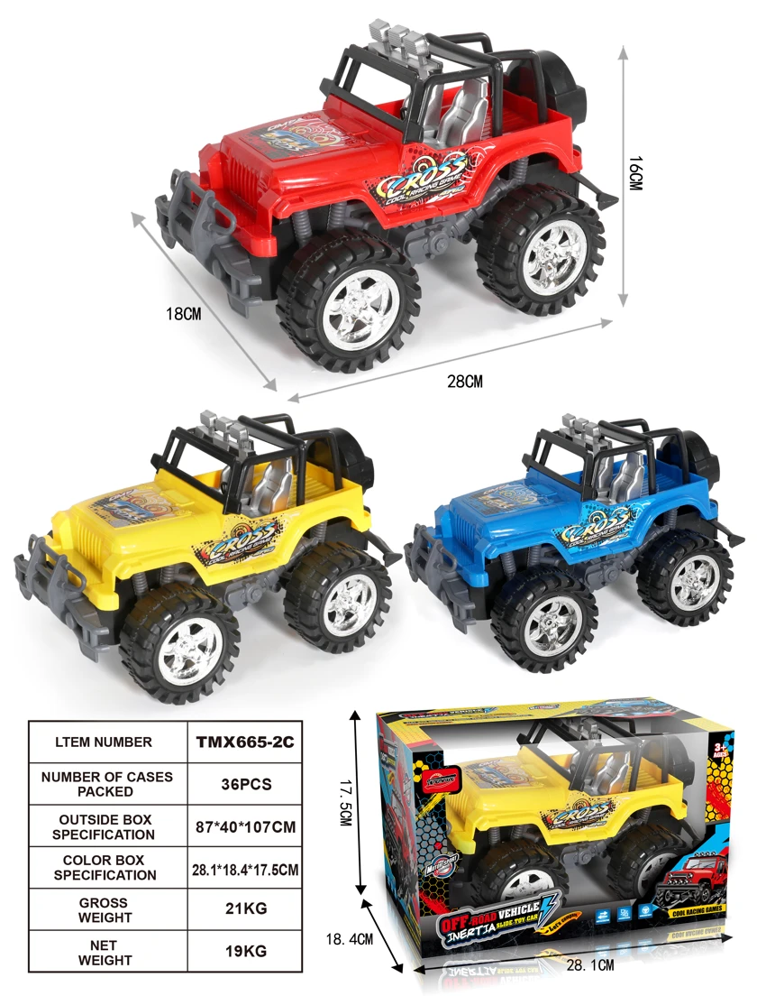 Inertia Jeep Off-Road Vehicle