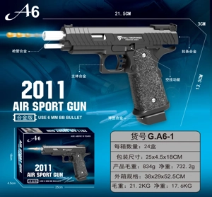 Science and education model toy gun