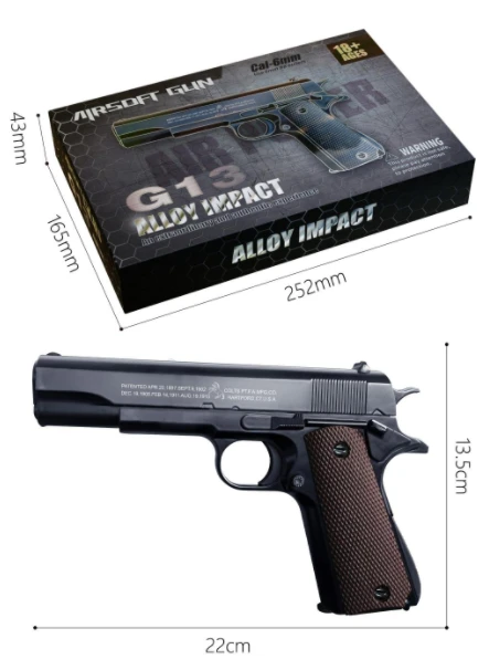 Science and education model toy gun