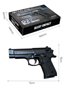 Science and education model toy gun