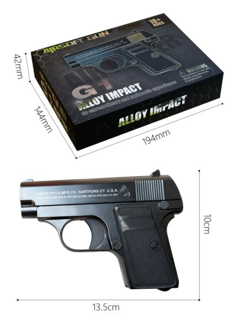Science and education model toy gun