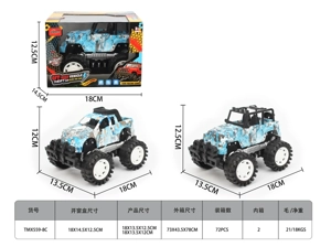 Graffiti Off-Road Inertia Car