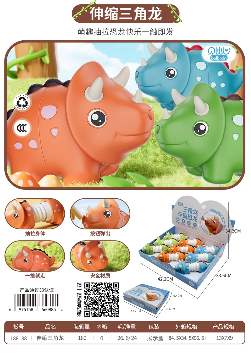 Inertia Colliding Telescopic Triceratops