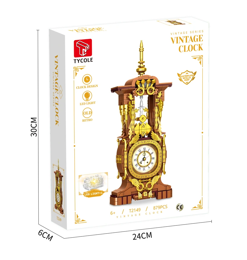 Vintage Clock (Electroplated Version)