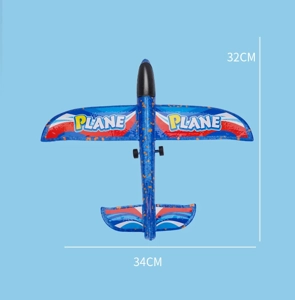 Foam Airplane with Stickers