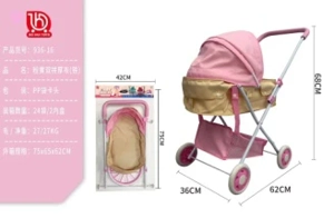 Pink and yellow double-tone thick cloth (small wheel)