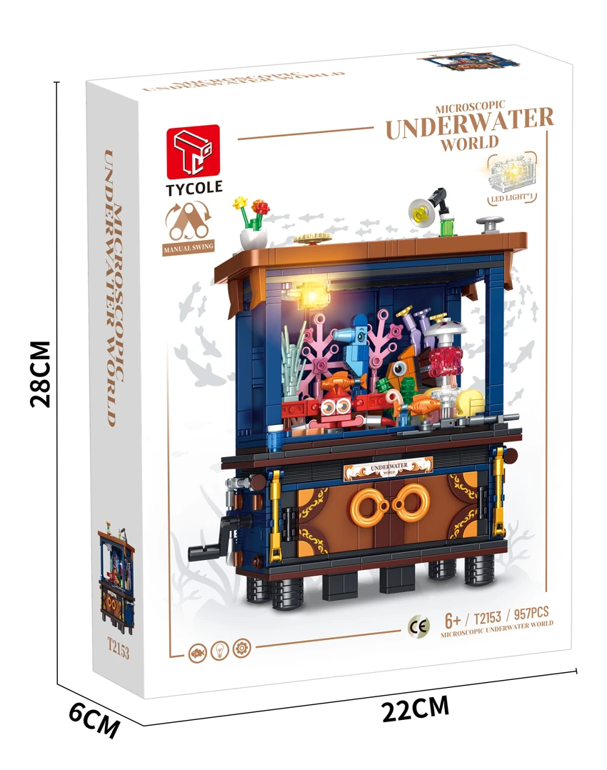 Microscopic Underwater World