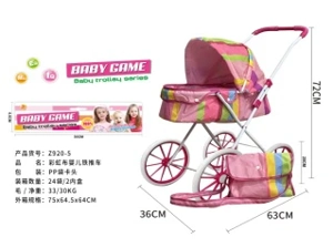 Double-Layer Fabric Header Bag (Medium-Large Wheels)