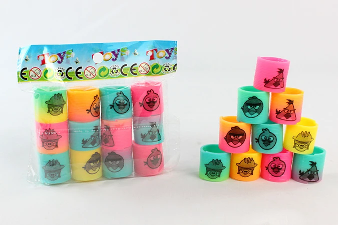 12 Angry Birds rainbow rings