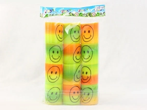 12 Medium Smile Rainbow Rings