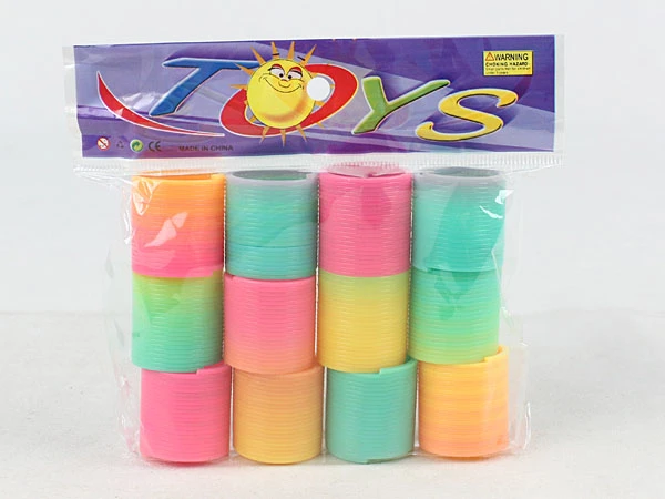 12 round rainbow rings