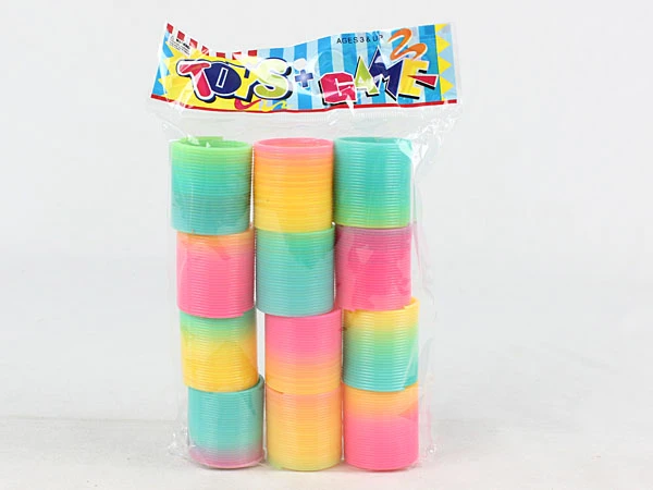 12 round rainbow rings