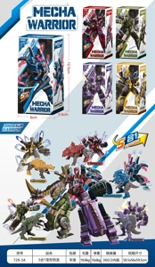 Transforming 5-in-1 Dinosaur Warrior