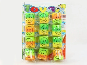 12 Medium Smile Board Rainbow Rings